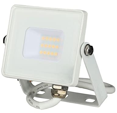 V-TAC VT-10, Proiettore LED da esterno con luce bianca, IP65, 10W, 4000K
