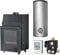 Aquaflam KS1236 17 Basic Wasserführender Kamineinsatz Komplett-Set Hygienespeicher SHS 750 + 1 SWT