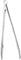 Lurch 33700 Tango Grillzange 40 cm, Edelstahl, Silber