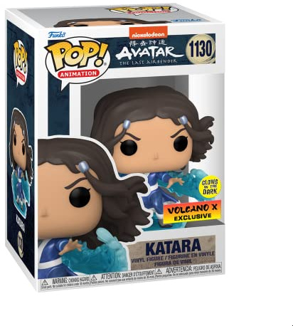 Funko POP! Animation Avatar Katara (Glow in The Dark & Metallic), Exclusive