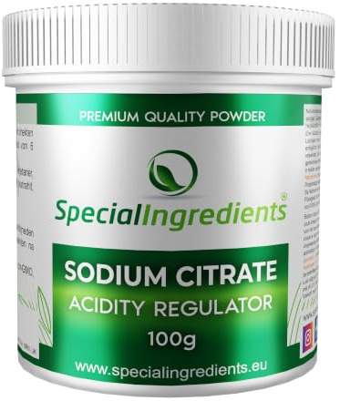 Special Ingredients Sodium Citrate 10kg (Buffer Salt) Premium Quality, Vegan, Non-GMO, Gluten Free – Recyclable Container