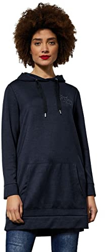 Street One Damen A302138 Hoodie Longpullover