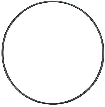 PATIKIL Nitrile Gomma O-cerchio 125mm OD 120mm ID 2.65mm Larghezza Metrico Sigillo Guarnizione per Lavandino Idraulica Automobili Riparazione Nero