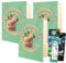 3 Baby Yoda Schulmappen – Bündel mit 3 Star Wars 2 Taschen Heavy Duty Laminierte Ordner für Schule, Büro, mehr | Mandalorian Schulbedarf für Kinder