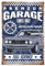 GLOBLELAND Oldtimer Reparatur Blechschild - Garage, Service, Vintage Metall Kunsttafel, Poster, Retro Wanddekoration, Blechmalerei, 8x12 Zoll, Für Zuhause