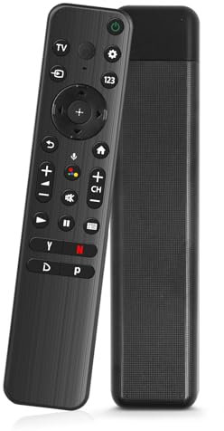 RMF-TX800U Telecomando vocale di ricambio compatibile con telecomando Sony TV, per Sony Smart TV e per Sony Bravia TV, tutti per Sony 4K UHD LED LCD HD Smart TV