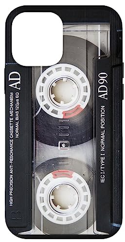 Vintage Musik Audio Kassette Retro 90er 80er 70er 60er Jahre Hülle für iPhone 12 mini