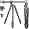 Aluminum Horizontal Tripod INNOREL YT284A Rotatable Multi-Angle Center Column 46mm Low Gravity Ballhead Professional Camera Tripod Monopod for DSLR Video Camcorder Overhead Shooting Load 20kg