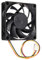 Ventilador silencioso de 70 mm y 12 V para computadora/PC/CPU