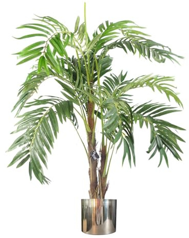 Realistic Potted Artificial Palm and Tropical Trees - Ready to Display