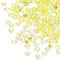 sourcing map 6000 Pcs Transparent Lemon Yellow Resin Flatback Rhinestone SS16 4mm Resin Non Hotfix Rhinestones for Crafts DIY Design, Tumblers, Clothes, Makeup, Nail Art