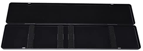 HELEVIA Fishing Floats Box, Large Capacity Plastic Storage Case with Sponge Lining for Float Bobbers and Fishing Tackle Accessories