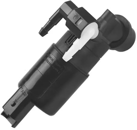 Bomba de agua de lavado Compatible con Peugeot 307 308 3008 807 407 5008 Bomba lavaparabrisas delantera con boquilla doble 643492 9634558980 Sistema de lavado de luna(Single nozzle motor)