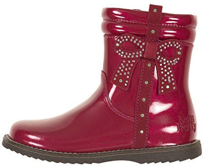Lelli Kelly Stivaletto Felicia Fiocco Vernice Perla, Vernice rossa., 22 EU