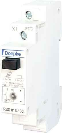 Doepke Steuerschalter mit L RSS 016-100L Schalter für Reiheneinbau 4014712154933