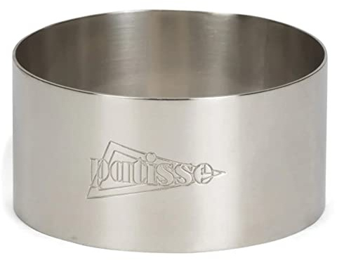 Patisse Backring/Dessertring flach Edelstahl