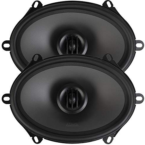 MTX Audio Thunder35 Thunder Koaxial Lautsprecher – Set von 2, 6x8 Inch 2-way