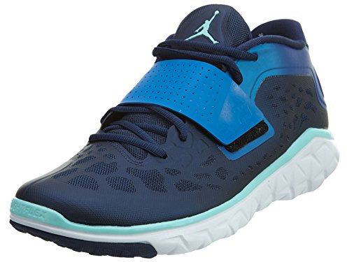 NIKE Jordan Flight Flex Trainer 2 Outdoor-Sportschuhe, Herren, blau/weiß (Midnight Navy/Copa-soar-White) - Größe: 42 EU