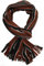 Rotfuchs Strickschal Herrenschal Warm & weich Unisex Wolle gestreift multi mehrfarbig (braun)