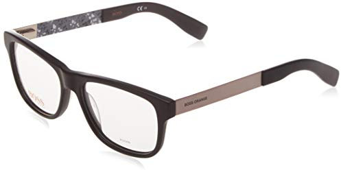 BOSS Orange Herren BO 0271 JNI 53 Sonnenbrille, Schwarz (Bk Antcbkgry)