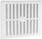 Hit & Miss White Adjustable Large Air Vent 11.25 x 10.5 Ventilator Cover