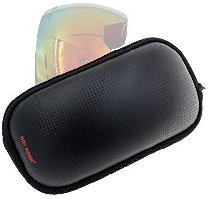 Hot Rides Ski Snowboard Goggle Case Goggle Hard Protective Carrying Cover For Spherical Lens