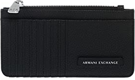 Armani Exchange Damen Card Holder Geldbörse, Nero