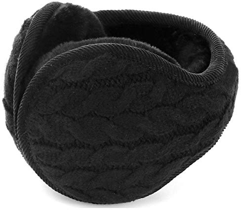 KQueenStar Direct Ear Muffs Women - Winter Earmuffs Adjustable Classic Fleece Ear Muffs Ear Warmer Soft Warm Windproof Plush Outdoor Skiing Ear Warmers for Women