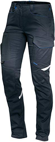 Uvex Suxxeed Schwarze Frauen-Arbeitshose - Slim Fit Bundhose 22