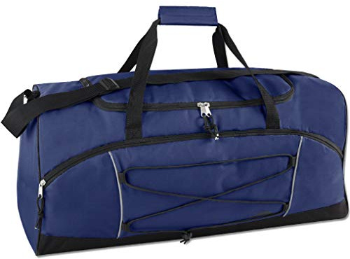 Sporttasche, 60 l, robust, extra groß, für Sportgeräte, Fitnessstudio, Reisen, für Männer und Frauen