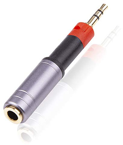 ath m50x 3.5mm to 2.5mm Adapter Compatible with Audio-Technica ATH-M40X ATH-M50X ATH-M60X ATH-M70X, Sennheiser HD598 HD518 HD558 HD595 HD595 HD598se HD569 HD579 HD599 Headphone Jack Adapter