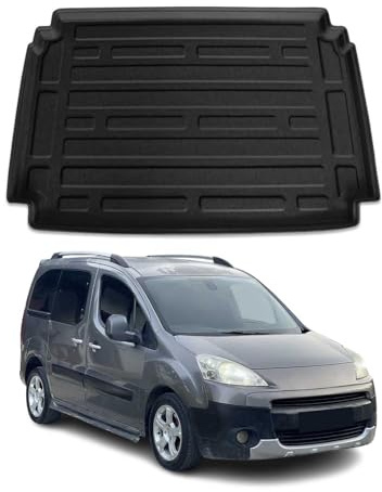OMAC Bandeja Maletero Bandeja Carga Compatible con Peugeot Partner Tepee 2008-2015 Goma TPE