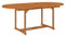 vidaXL Table de Jardin Table Extensible Meuble de Terrasse Table de Salle à Manger avec Trou de Parasol 200x100x75 cm Bois d'Eucalyptus Solide