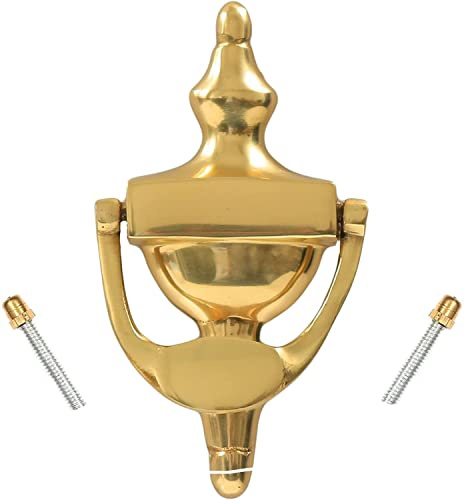 TERF Heurtoir de porte traditionnel victorien 125 mm pour porte d'entrée (12,7 cm) avec vis de fixation – Lot de 1