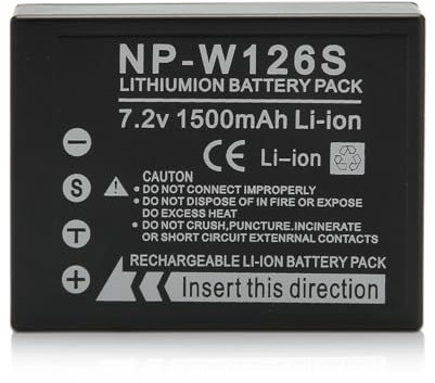 Batterie Lithium-ION pour Appareil Photo, 7,2 V 1500 MAh Batterie Lithium-ION de Remplacement à Protection Multiple pour XS10 XT3 XT30 XT20 XT10 XT2 XA7 XE4 XA5 XT200 100 X100V