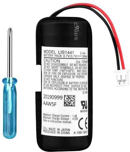 OSTENT 1380mAh Li-Ion Batería Recargable de Lithium-Ion de Repuesto para Sony PS3 Move Motion Controller