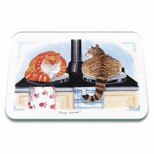 Alisons Animals Pussy Warmer Med Worktop Protector 30 X 40Cm