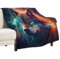 Kuscheldecke Flauschig Decke Fleecedecke Tier Wolf Wolldecke Weich Sofadecke Warm Wohndecke Couchdecke Wohnzimmerdecke Sofa Überwurfdecke 150x200