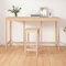 ZQQLVOO Esszimmertisch Kitchen Table Konferenztisch Lounge Bartisch Bartisch 180x80x110 cm Massivholz Kiefer