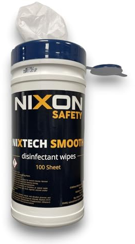Antibacterial Wipes - 1 x Tub of 100 Alcohol Disinfectant Wipes for Cleaning Surfaces and Hands – Extra Strong