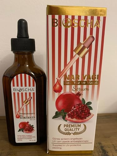 Bioscha Pomegranate Hair and Body Oil, 100 ml