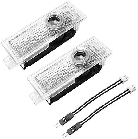 Türlicht LED Laser Logo Projektor passend für BMW E81 E82 E87 E88 E90 E91 E92 E93 E60 E61 F10 F11 E63 E64 F12 F13 Einstiegsbeleuchtung Lampe, 2 Stk