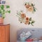 Flower Wall Stickers Large Kitchen Decor Art Stickers Floral Wall Decal Girls Bedroom Classroom Living Room 0913