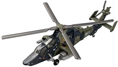 Amagogo Flugzeugmodell im Maßstab 1:72, Luftfahrt-Gedenken, tragbarer Transporthubschrauber, Spielzeughubschrauber-Bauset für Bar, Büro, 19cmx18cmx6cm
