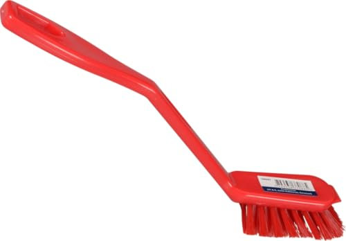 ABENA Brosse à Vaisselle Rouge, Taille Unique