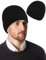 MELLIEX Slouch Beanie Mütze Herren Damen Wolle Acryl Mütze Herren Mützen für für den Winter Unisex Stilvoll - Schwarz