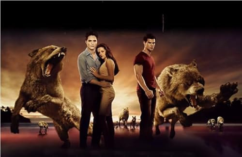 DMQBT Puzzles 1000 Teilen Twilights Stephenie Film Poster Puzzles Lernspielzeug Für Erwachsene Und Familien Jz632Tw