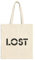 Generisch Baumwolltasche Jutebeutel mit Aufdruck LOST. 100% Organische Baumwolle - fairtrade - sind wir nicht alle ein bisschen lost?