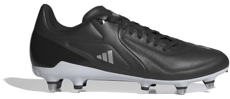 adidas Mens RS15 Elite Soft Ground Rugby Boots Black/White 10