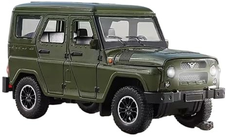 Für UAZ Hunter 1 18 Druckguss-Metallautomodell Sammlergeschenke(Grün)